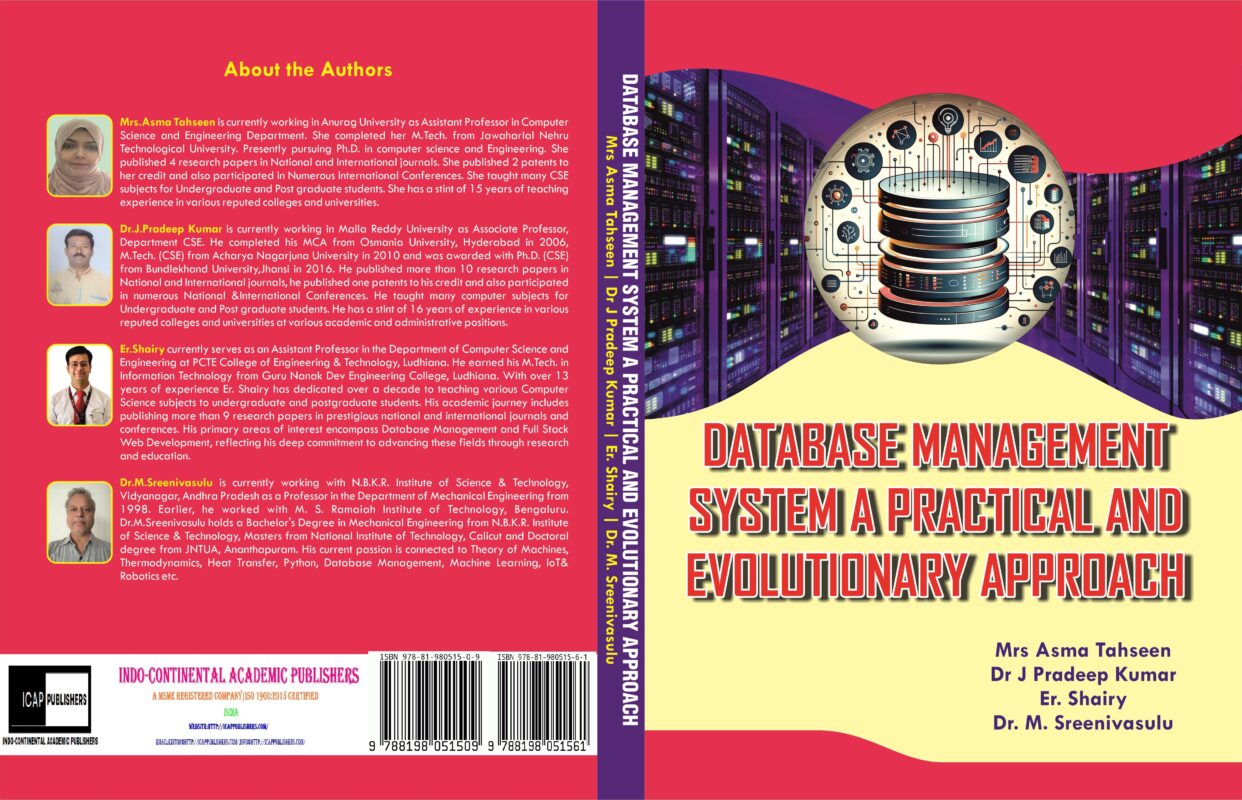 Database management system a practical and evolutionary approach