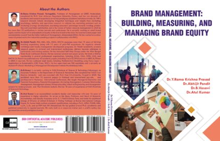 Brand Management: Building, Measuring and Managing Brand Equity